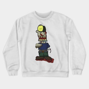 A walking zombie Crewneck Sweatshirt